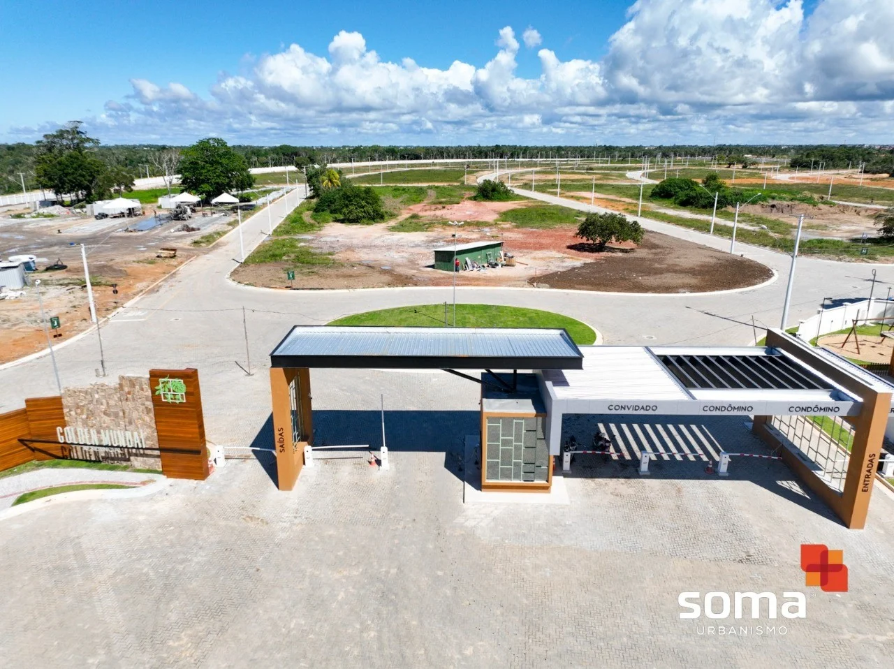 Lote de 554 m² no Golden Mundaí, condomínio pronto para morar em Porto Seguro
