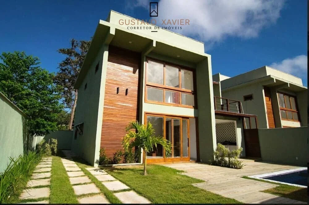 Casa duplex com 4 suítes e piscina no Coqueiral, Trancoso